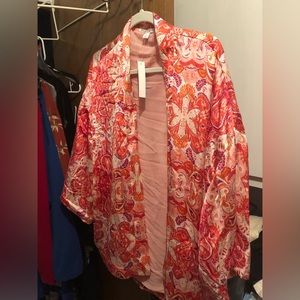 Violet + Claire Silky Polyester Kimono Jacket- 661 $35 or $30 w/offer
